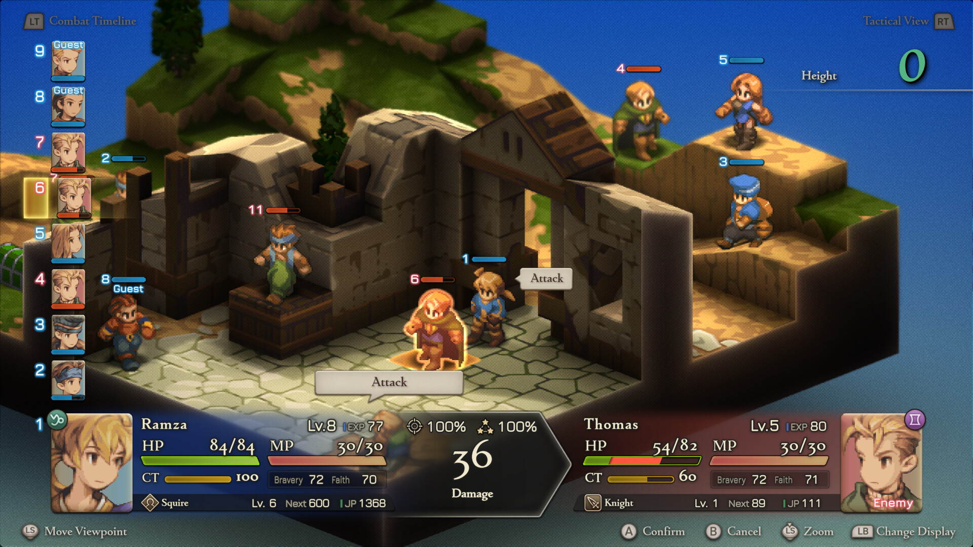 FINAL FANTASY TACTICS - The Ivalice Chronicles 截图 1
