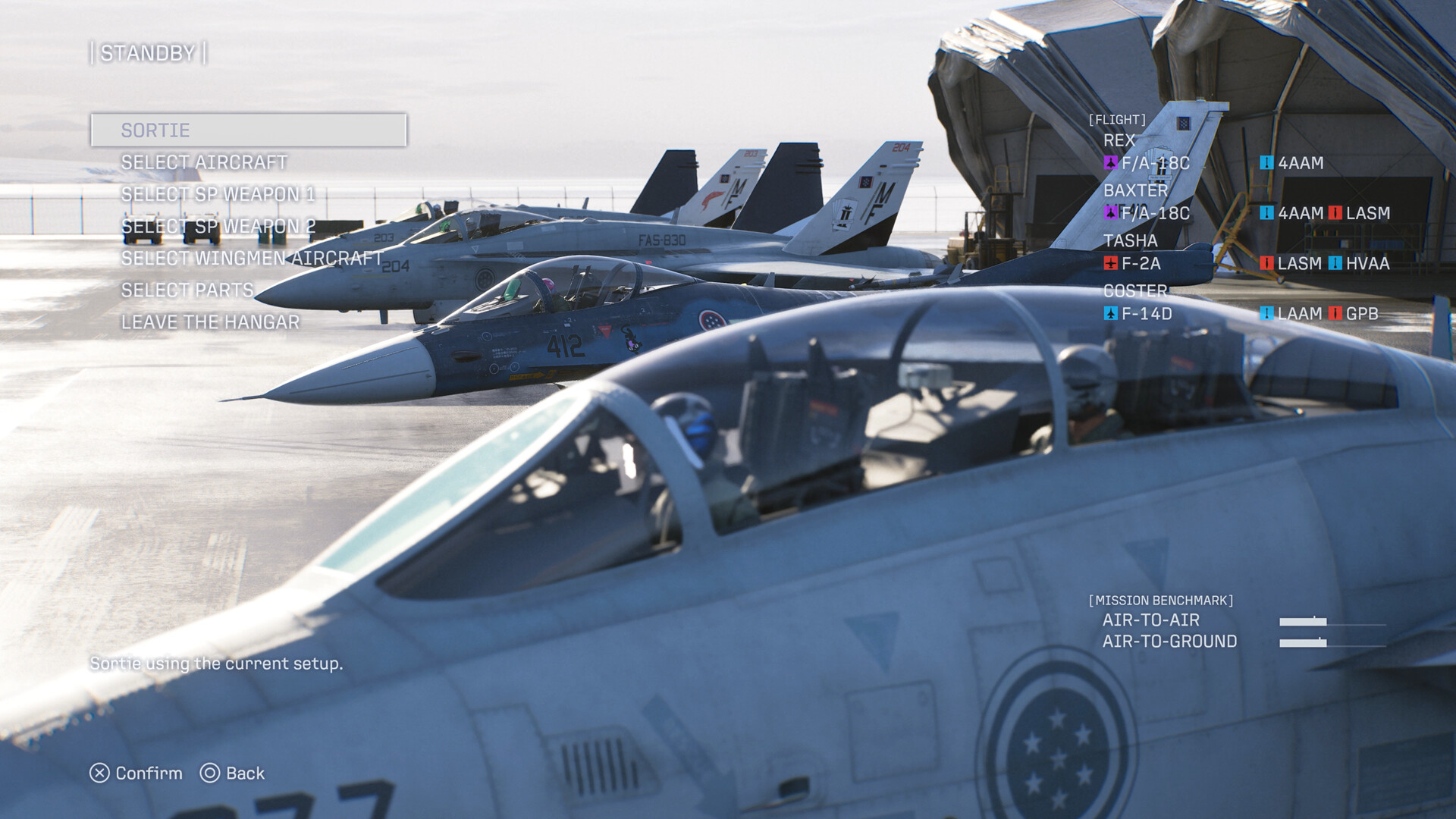 空战奇兵8 希孚之翼 (ACE COMBAT 8: WINGS OF THEVE) 截图 1