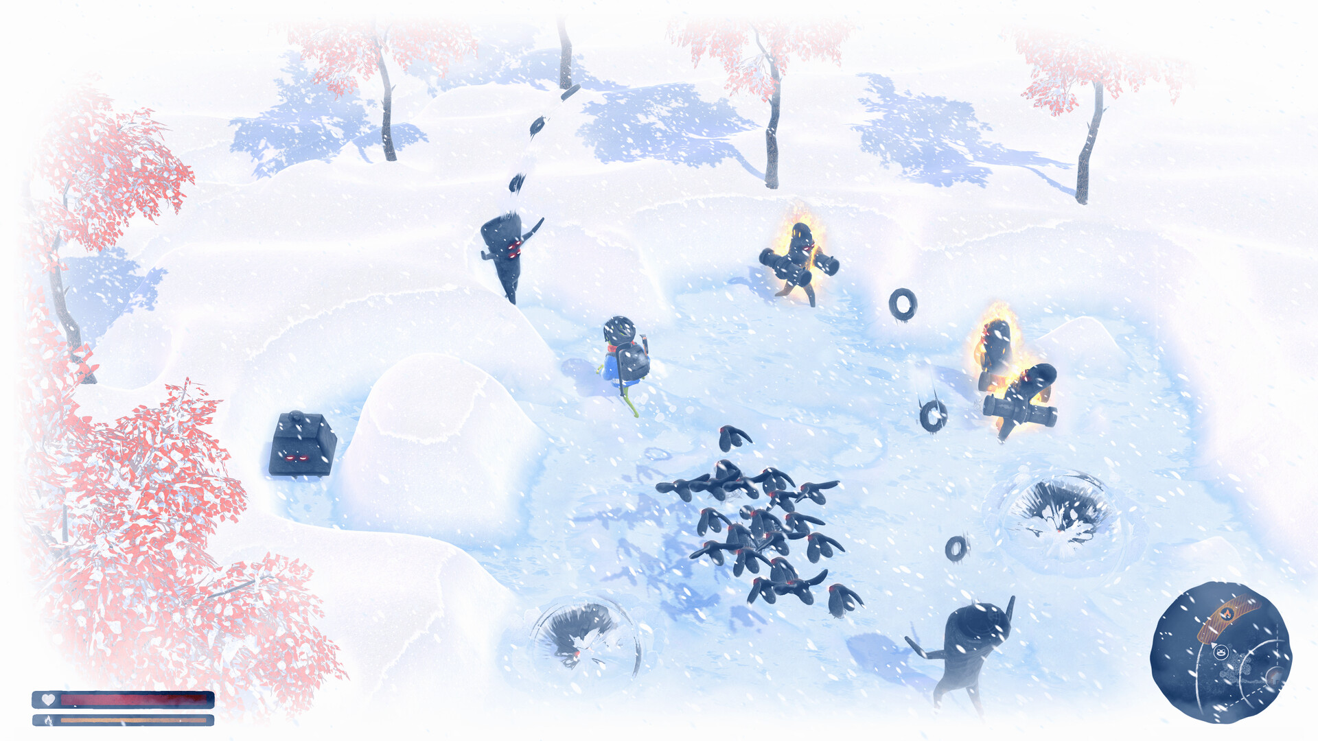 蛙穿雪境 截图 2