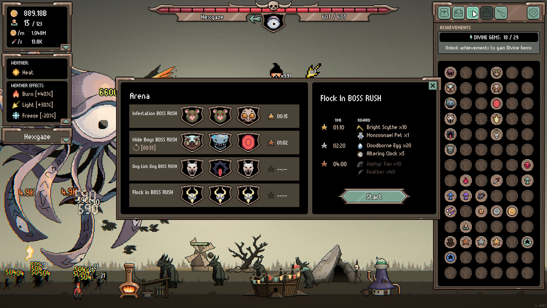 IDLE BOSS RUSH 截图 7