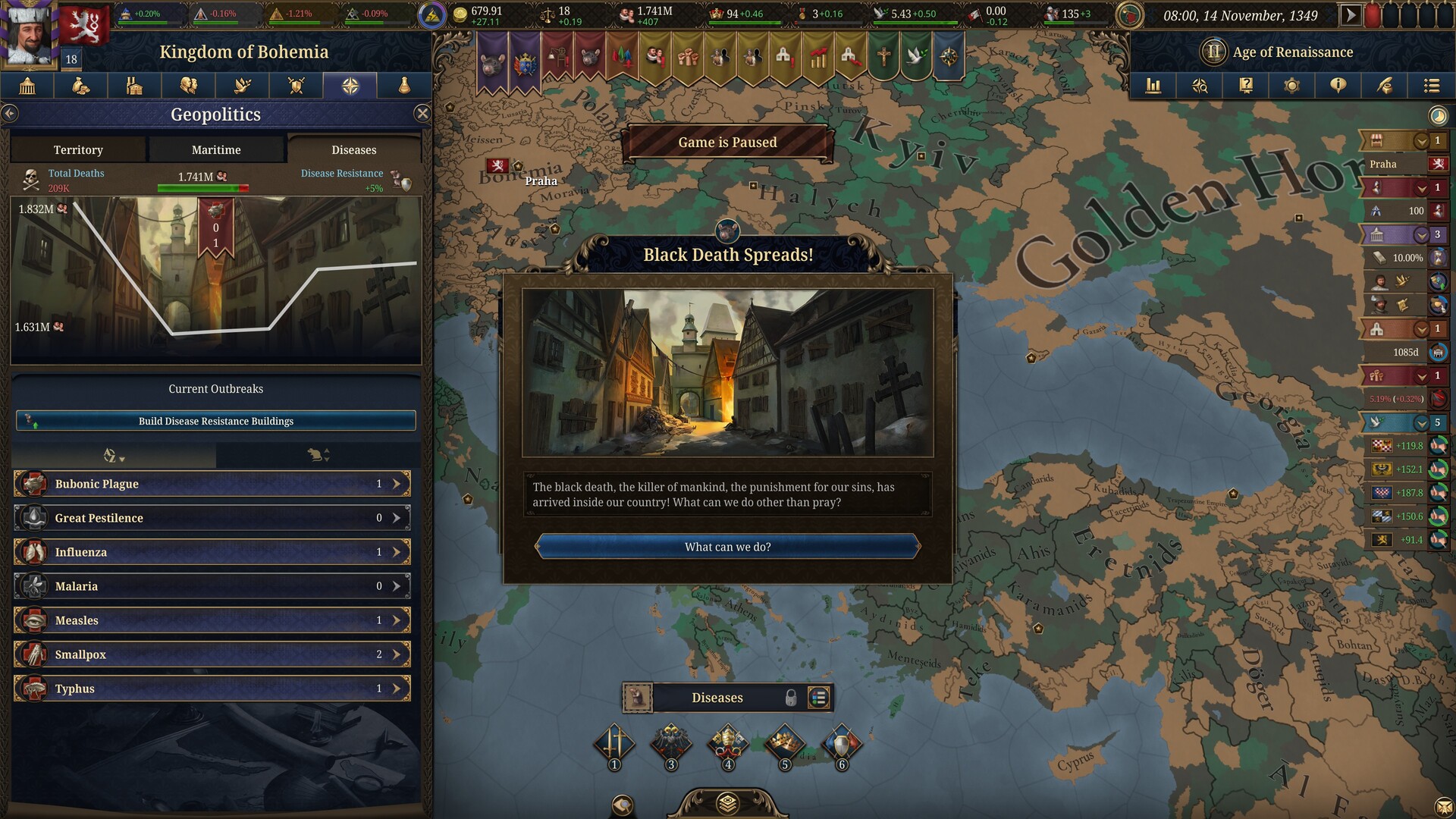 Europa Universalis V 截图 14