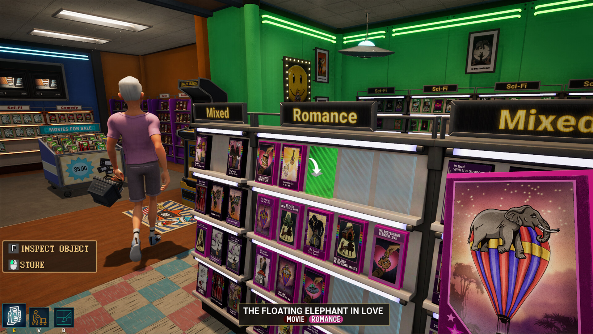 Retro Rewind - Video Store Simulator 截图 4