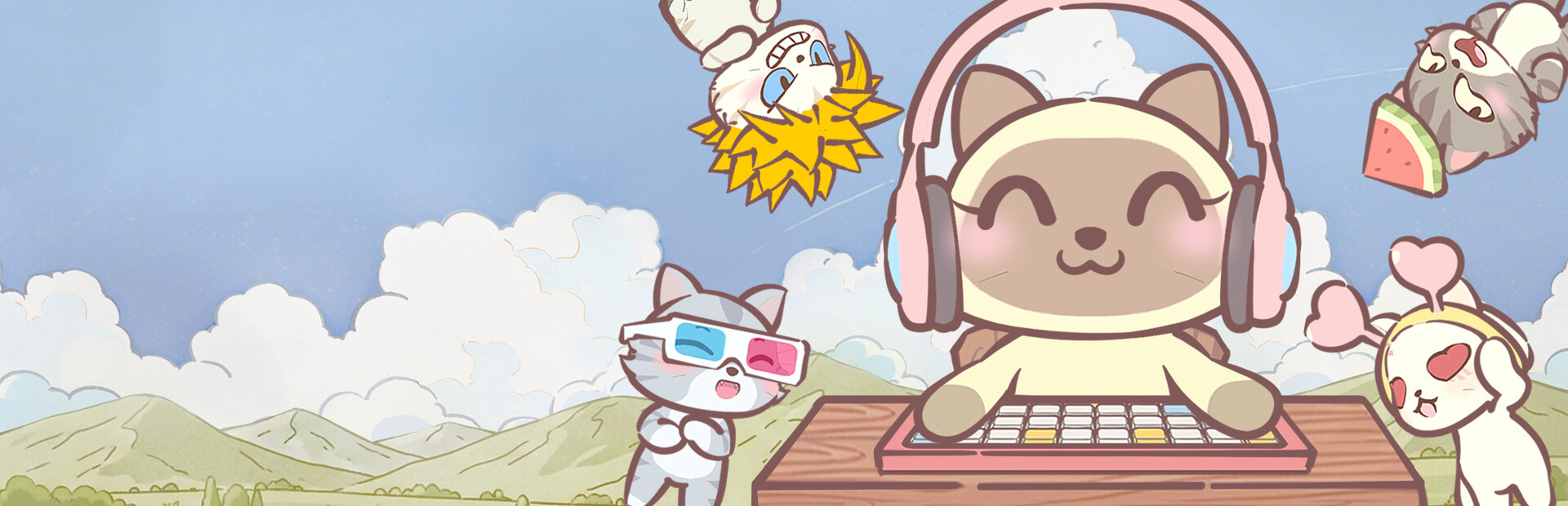 萌宠不摸鱼:Lofi猫|NoSlack Pets Lo-Fi Paws|Build24196568