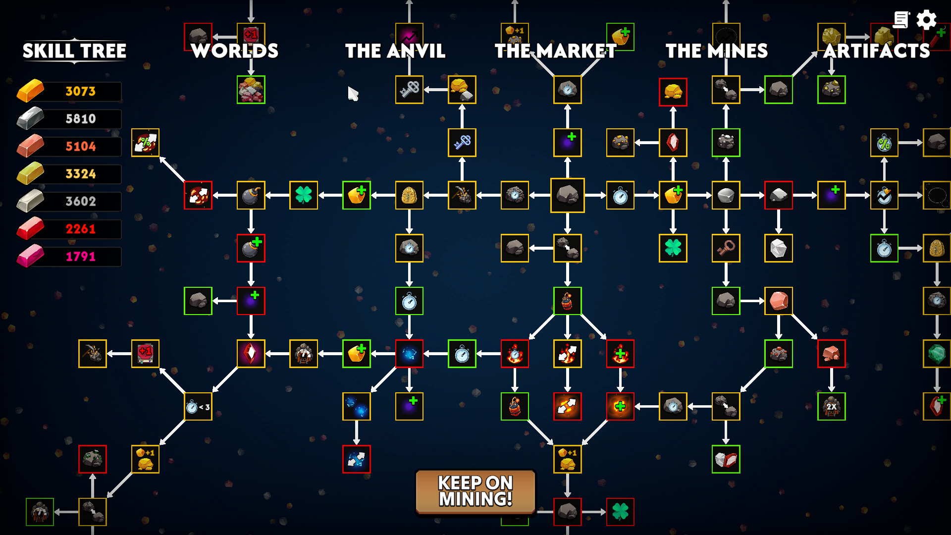 Keep on Mining! - Worlds 截图 2