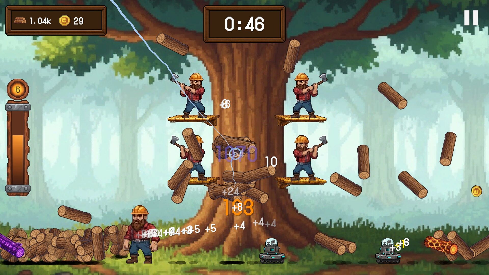 Timber Rush 截图 1