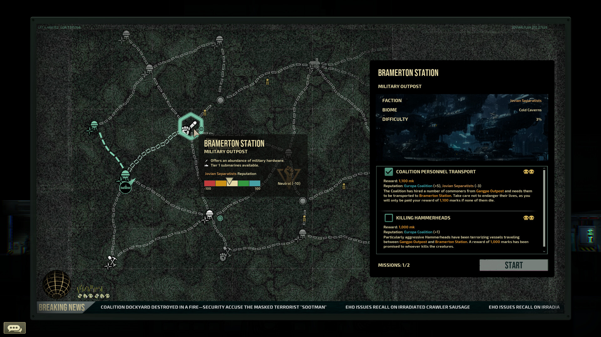 Barotrauma 潜渊症 截图 6