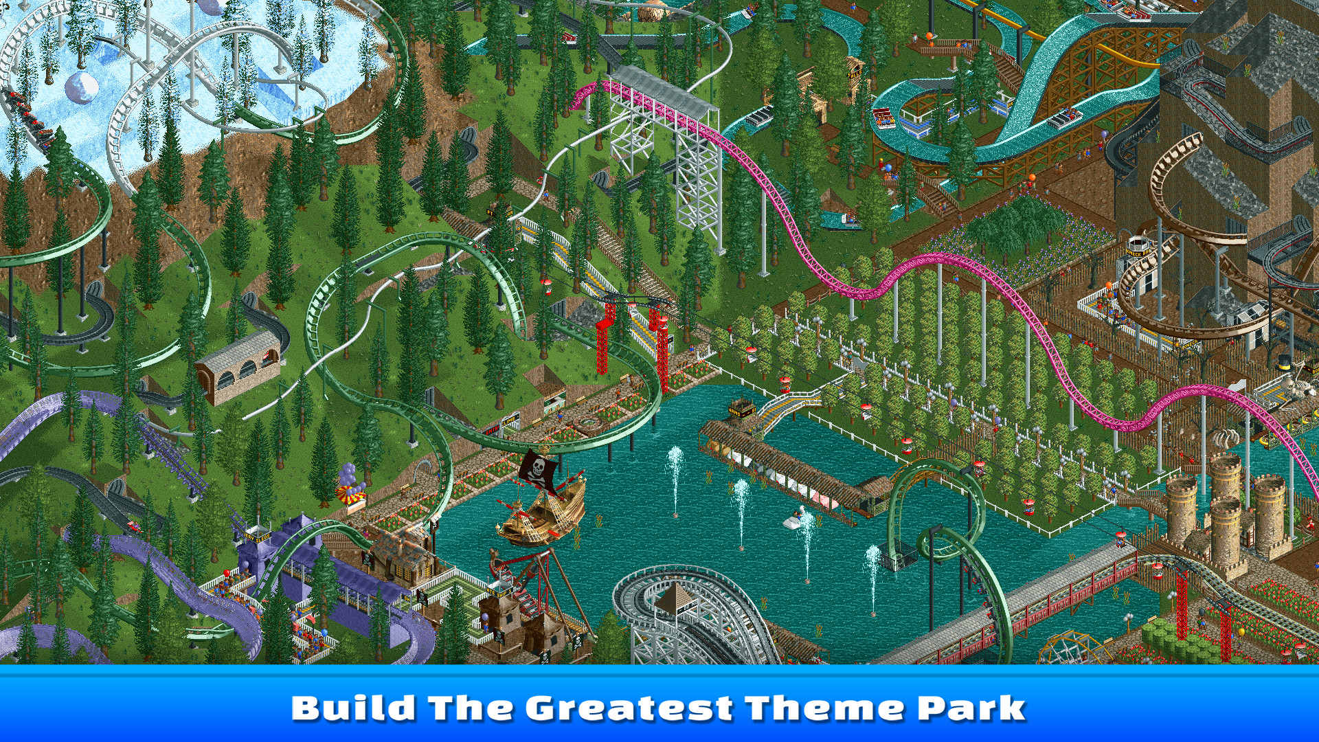 图片[1]-过山车大亨 经典版|RollerCoaster Tycoon Classic|Build22667426-萌芽游戏