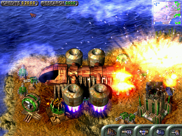 State of War : Warmonger / 蓝色警戒 (Classic 2000) 截图 1